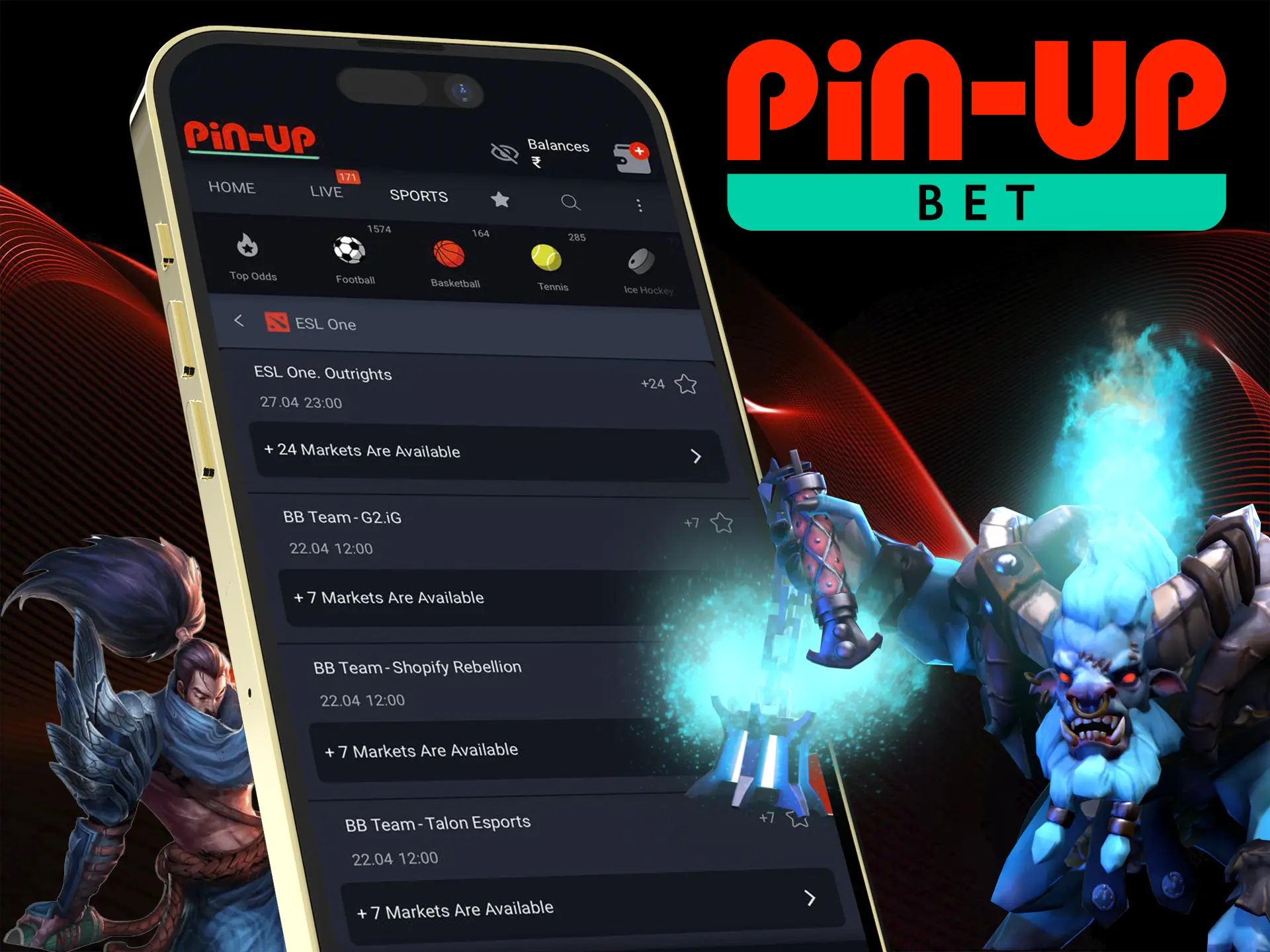 Bet on your best cybersport.